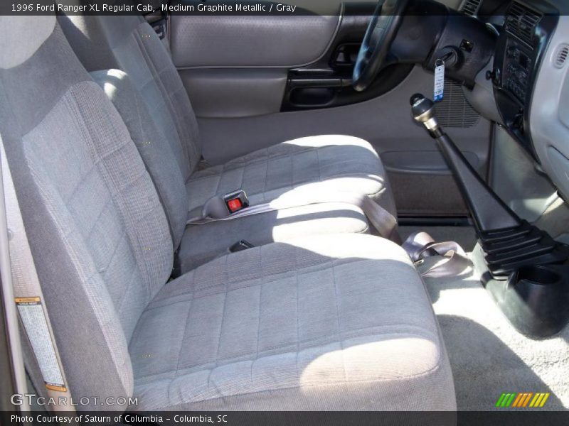 Medium Graphite Metallic / Gray 1996 Ford Ranger XL Regular Cab