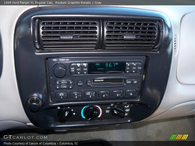 Medium Graphite Metallic / Gray 1996 Ford Ranger XL Regular Cab