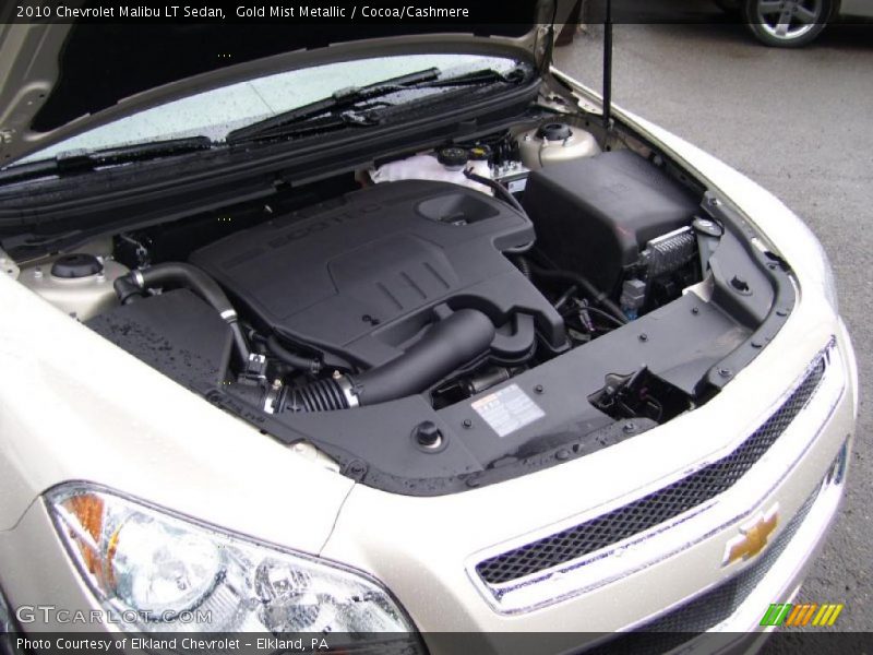 Gold Mist Metallic / Cocoa/Cashmere 2010 Chevrolet Malibu LT Sedan