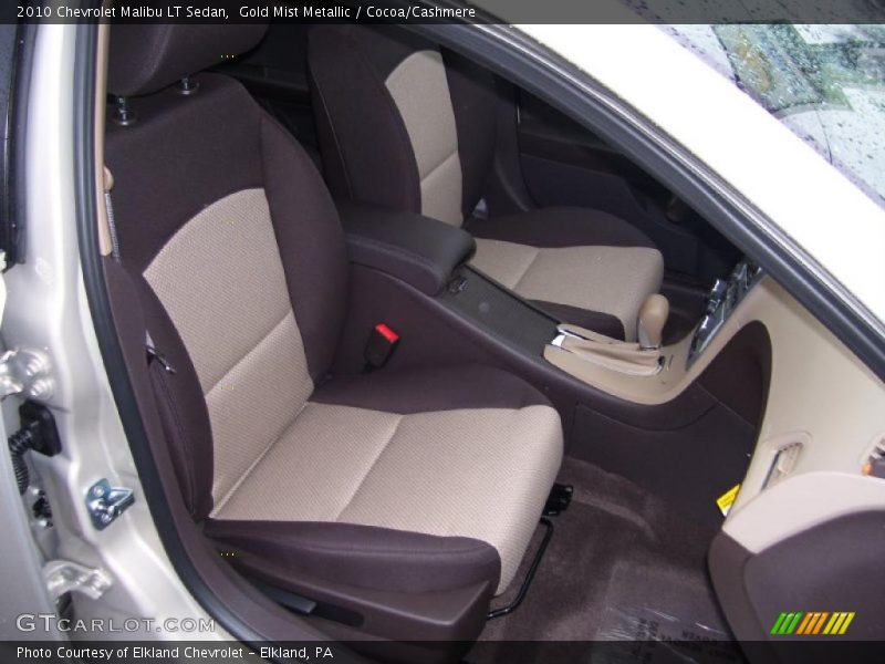 Gold Mist Metallic / Cocoa/Cashmere 2010 Chevrolet Malibu LT Sedan