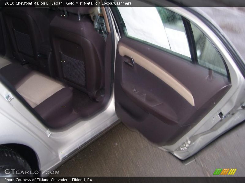 Gold Mist Metallic / Cocoa/Cashmere 2010 Chevrolet Malibu LT Sedan
