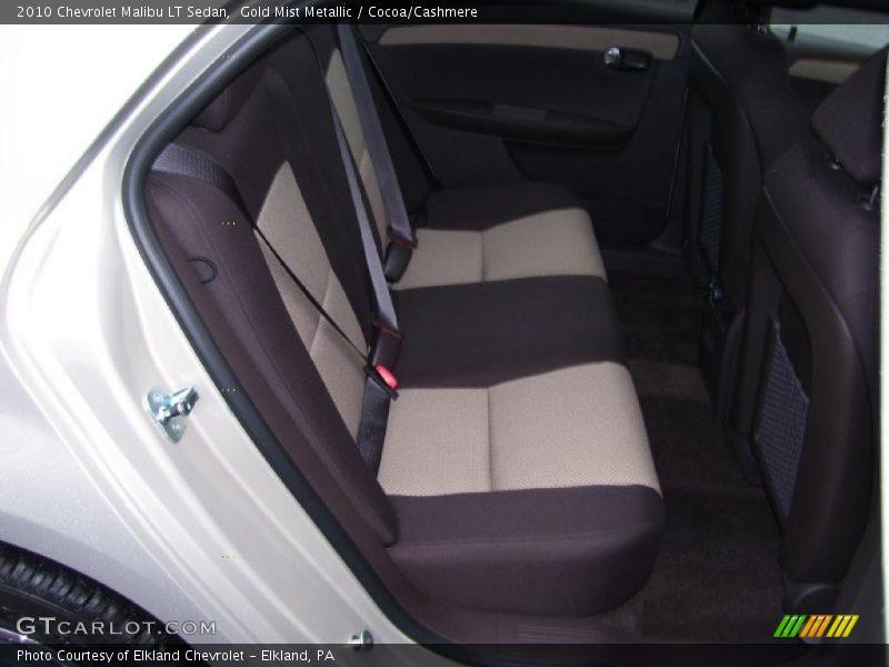 Gold Mist Metallic / Cocoa/Cashmere 2010 Chevrolet Malibu LT Sedan