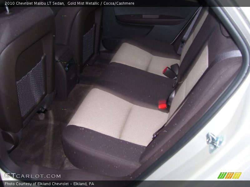 Gold Mist Metallic / Cocoa/Cashmere 2010 Chevrolet Malibu LT Sedan