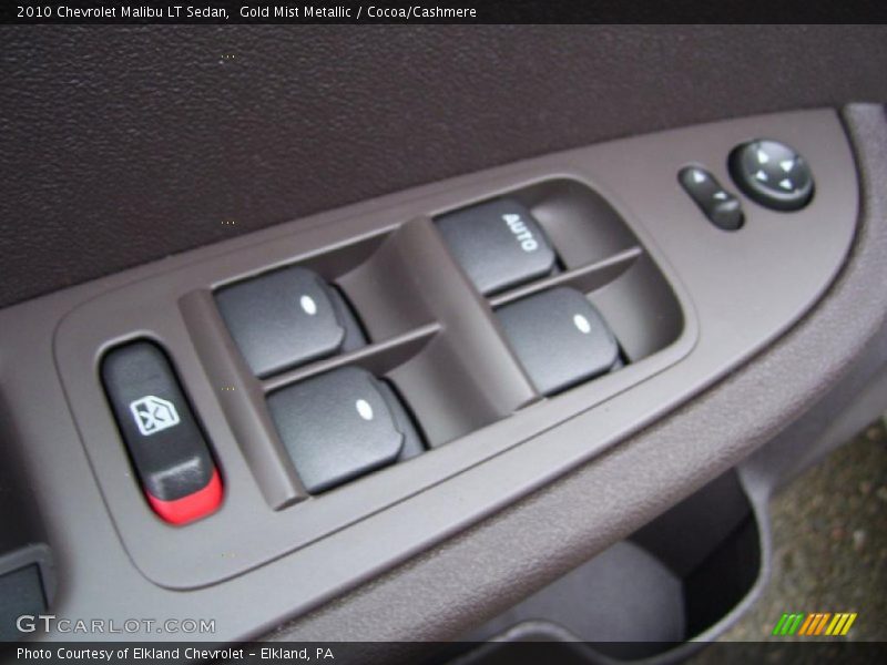 Gold Mist Metallic / Cocoa/Cashmere 2010 Chevrolet Malibu LT Sedan