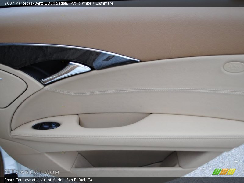 Arctic White / Cashmere 2007 Mercedes-Benz E 350 Sedan
