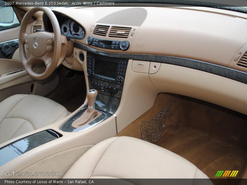 Arctic White / Cashmere 2007 Mercedes-Benz E 350 Sedan