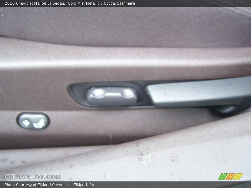 Gold Mist Metallic / Cocoa/Cashmere 2010 Chevrolet Malibu LT Sedan