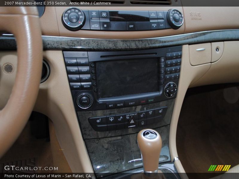 Arctic White / Cashmere 2007 Mercedes-Benz E 350 Sedan