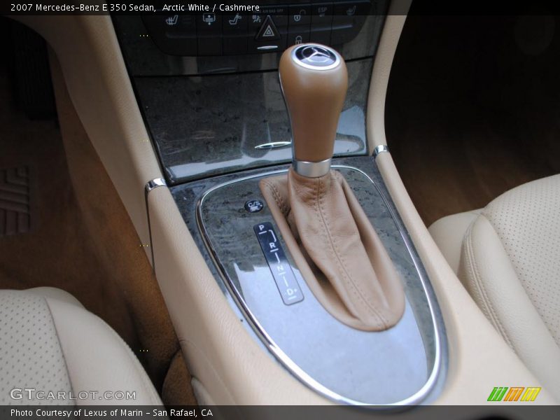 Arctic White / Cashmere 2007 Mercedes-Benz E 350 Sedan