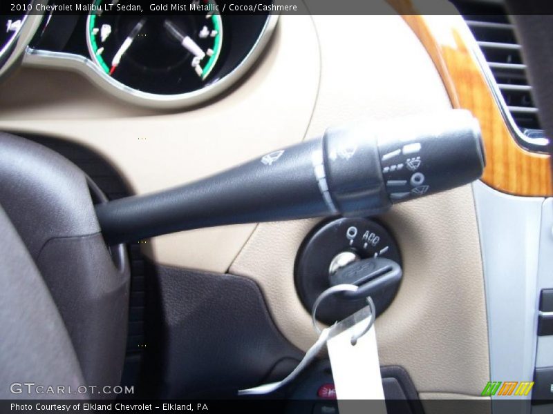 Gold Mist Metallic / Cocoa/Cashmere 2010 Chevrolet Malibu LT Sedan