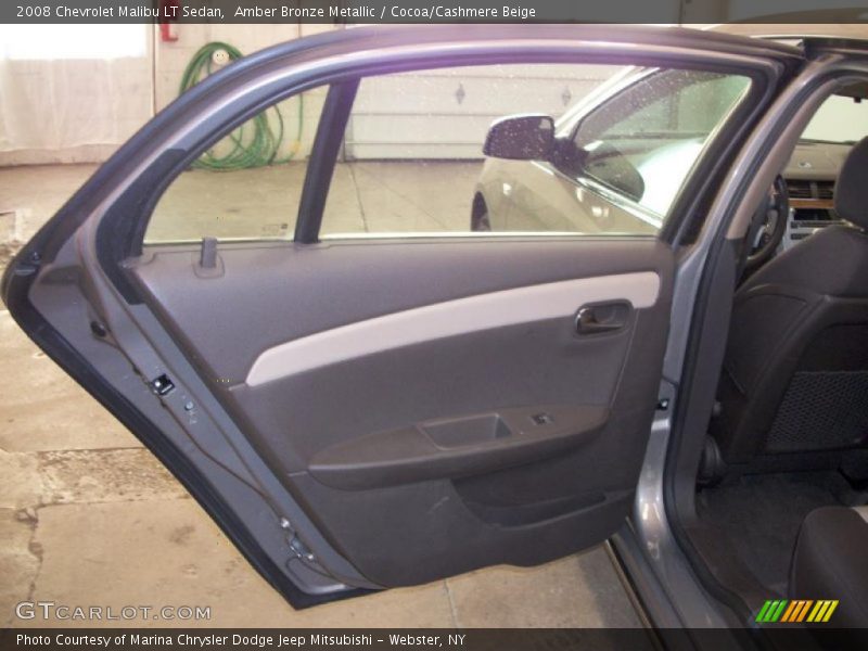 Amber Bronze Metallic / Cocoa/Cashmere Beige 2008 Chevrolet Malibu LT Sedan