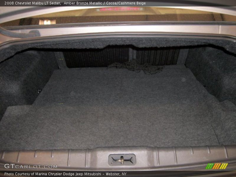 Amber Bronze Metallic / Cocoa/Cashmere Beige 2008 Chevrolet Malibu LT Sedan