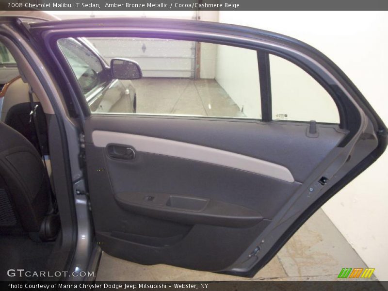 Amber Bronze Metallic / Cocoa/Cashmere Beige 2008 Chevrolet Malibu LT Sedan