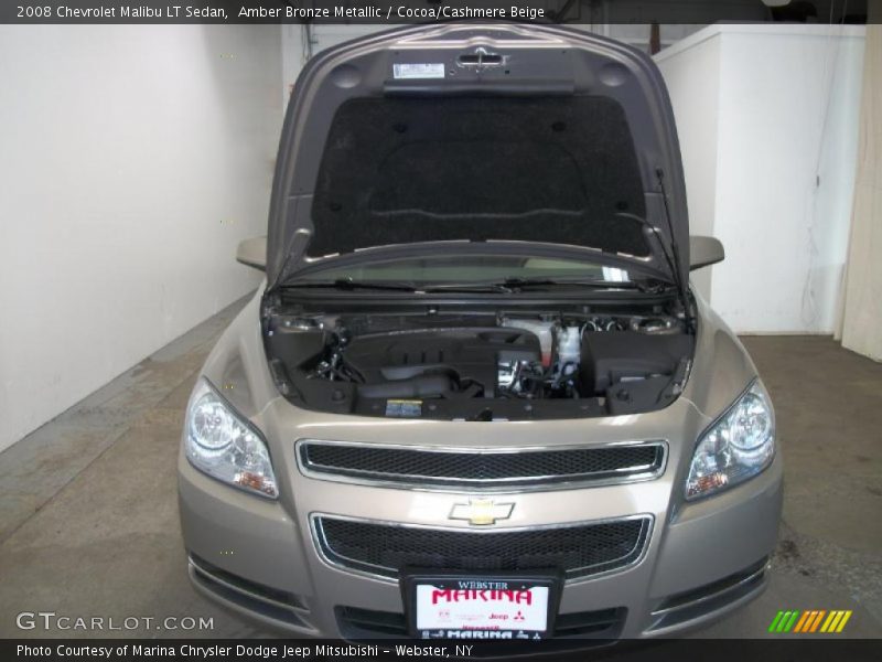 Amber Bronze Metallic / Cocoa/Cashmere Beige 2008 Chevrolet Malibu LT Sedan