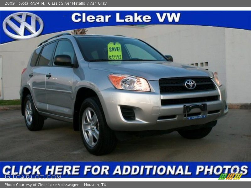 Classic Silver Metallic / Ash Gray 2009 Toyota RAV4 I4