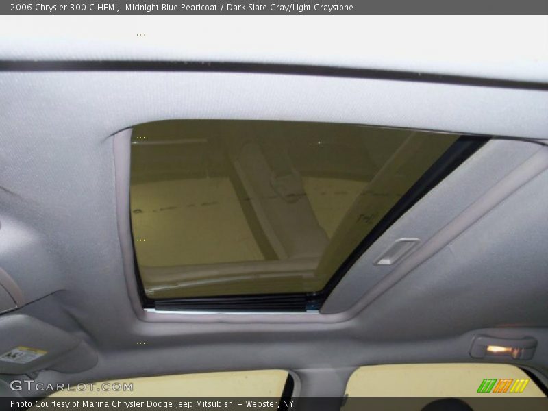 Midnight Blue Pearlcoat / Dark Slate Gray/Light Graystone 2006 Chrysler 300 C HEMI