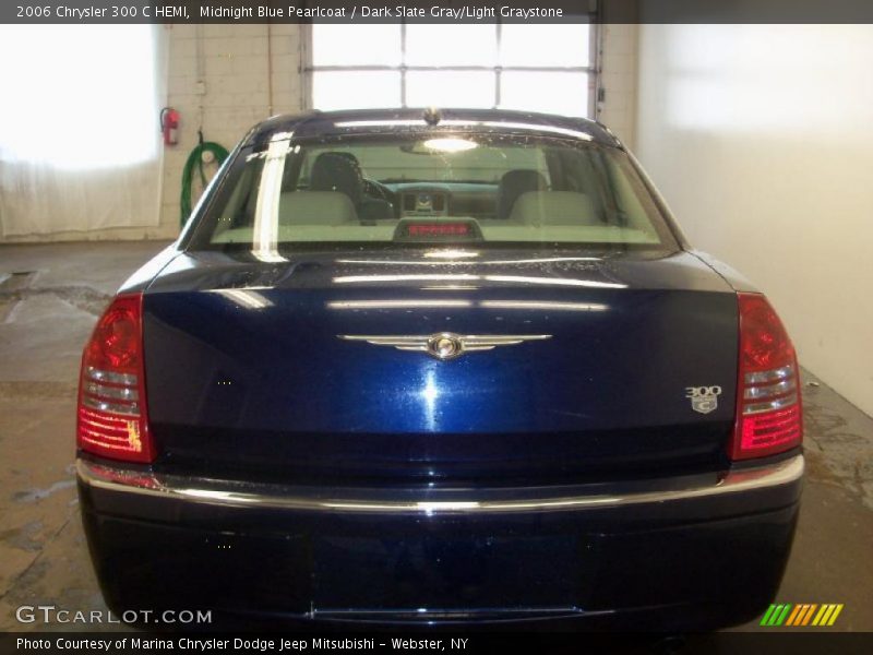 Midnight Blue Pearlcoat / Dark Slate Gray/Light Graystone 2006 Chrysler 300 C HEMI