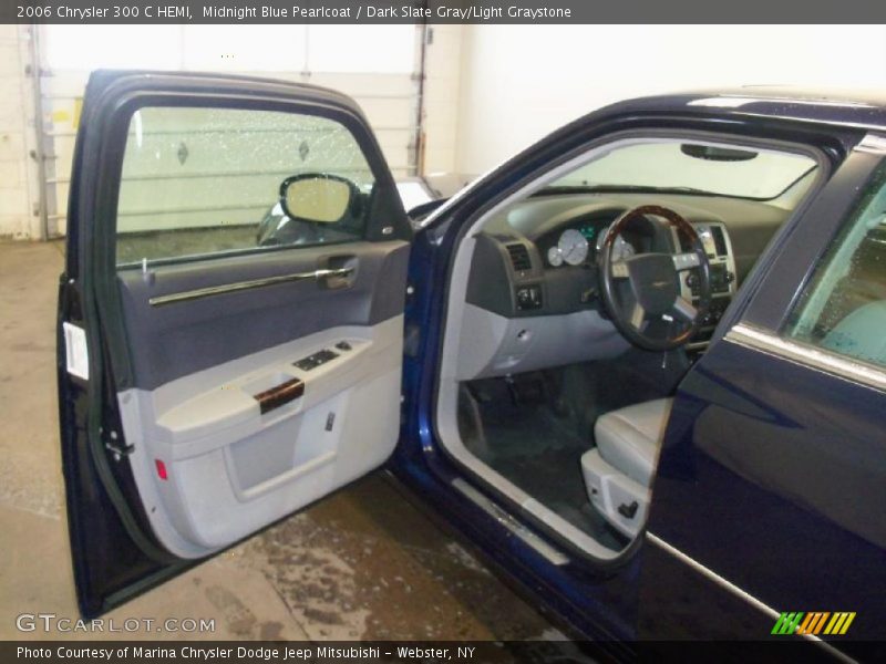 Midnight Blue Pearlcoat / Dark Slate Gray/Light Graystone 2006 Chrysler 300 C HEMI