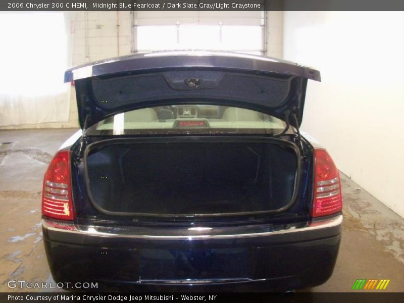 Midnight Blue Pearlcoat / Dark Slate Gray/Light Graystone 2006 Chrysler 300 C HEMI