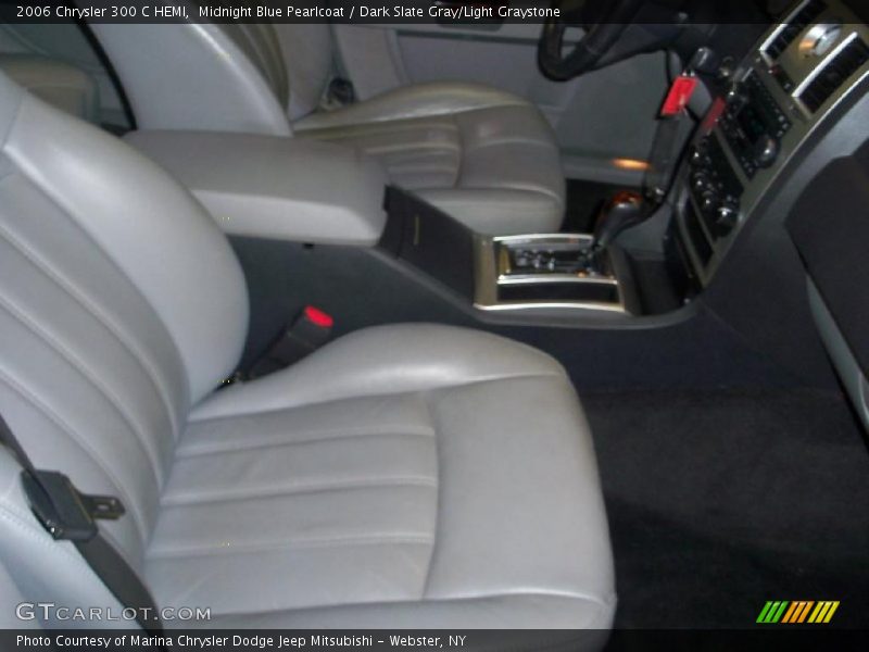 Midnight Blue Pearlcoat / Dark Slate Gray/Light Graystone 2006 Chrysler 300 C HEMI