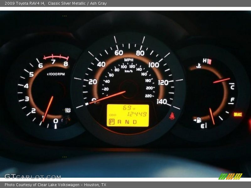 Classic Silver Metallic / Ash Gray 2009 Toyota RAV4 I4