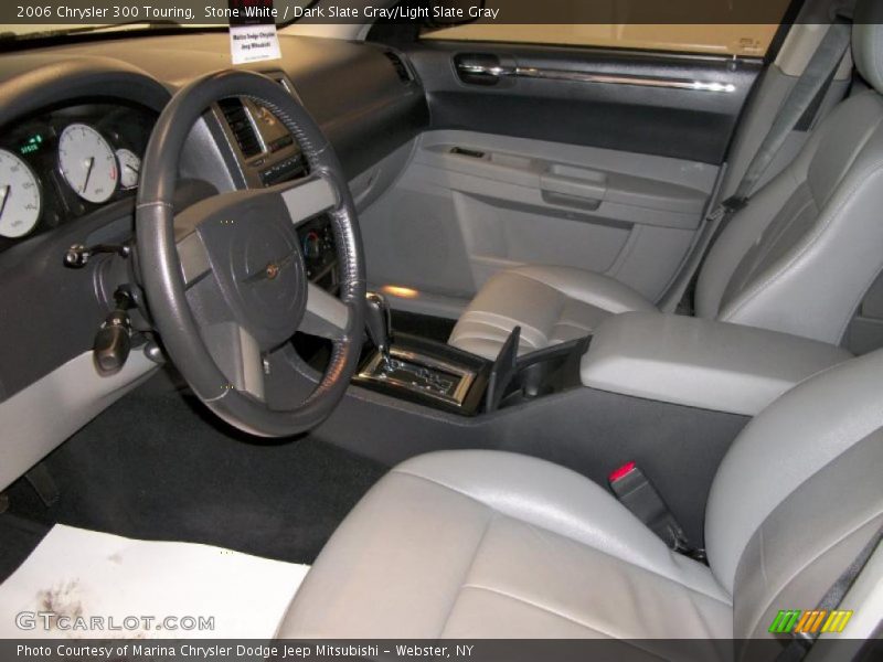 Stone White / Dark Slate Gray/Light Slate Gray 2006 Chrysler 300 Touring