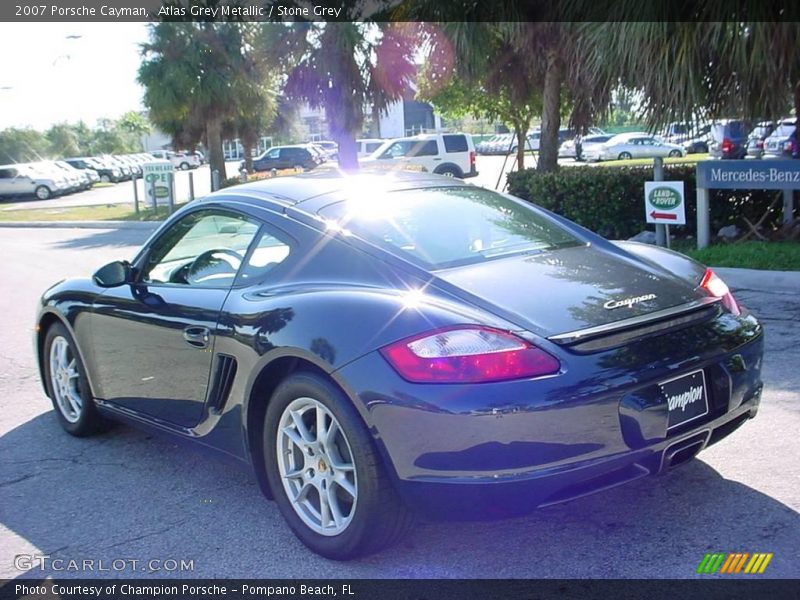 Atlas Grey Metallic / Stone Grey 2007 Porsche Cayman