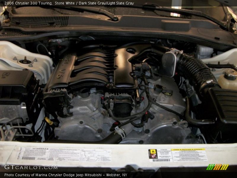 Stone White / Dark Slate Gray/Light Slate Gray 2006 Chrysler 300 Touring