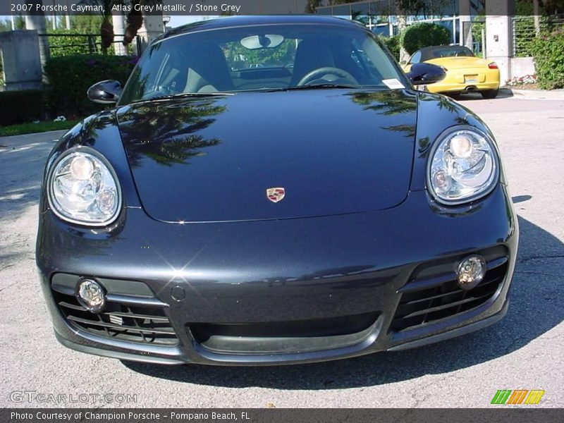Atlas Grey Metallic / Stone Grey 2007 Porsche Cayman