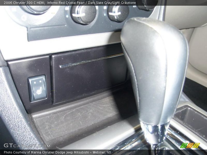 Inferno Red Crystal Pearl / Dark Slate Gray/Light Graystone 2006 Chrysler 300 C HEMI