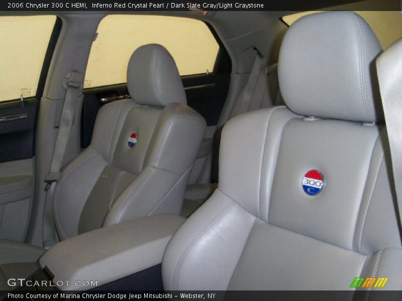Inferno Red Crystal Pearl / Dark Slate Gray/Light Graystone 2006 Chrysler 300 C HEMI