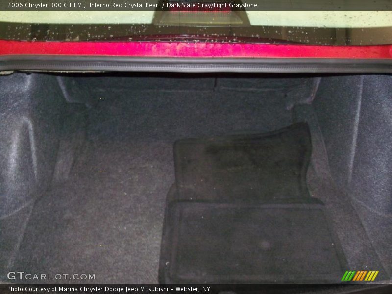 Inferno Red Crystal Pearl / Dark Slate Gray/Light Graystone 2006 Chrysler 300 C HEMI
