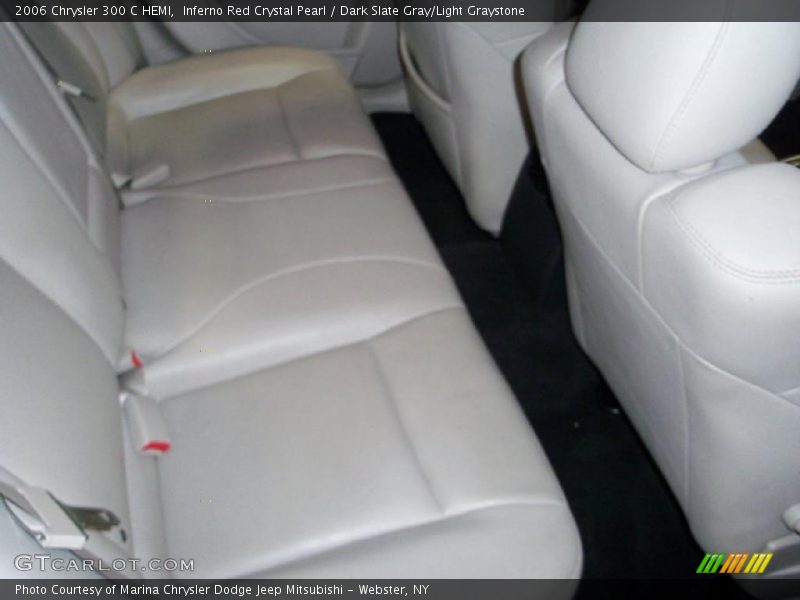 Inferno Red Crystal Pearl / Dark Slate Gray/Light Graystone 2006 Chrysler 300 C HEMI