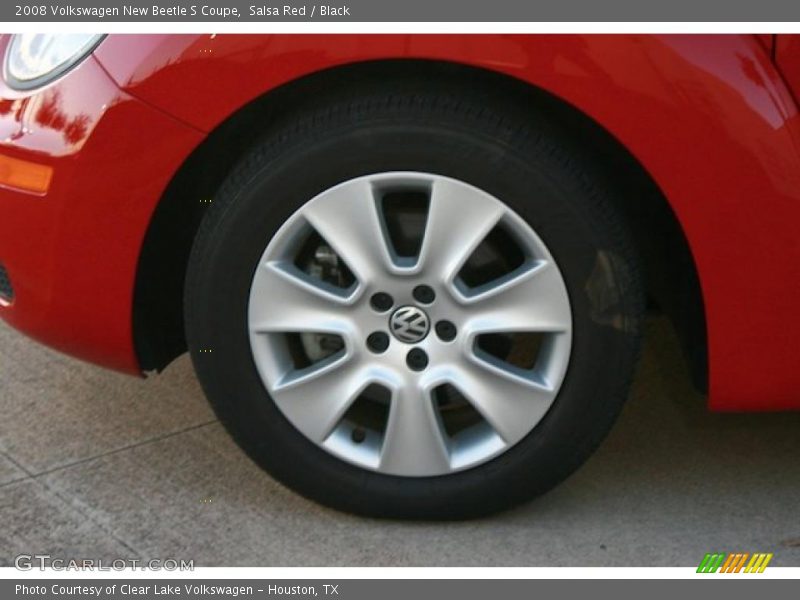 Salsa Red / Black 2008 Volkswagen New Beetle S Coupe