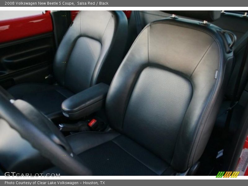 Salsa Red / Black 2008 Volkswagen New Beetle S Coupe