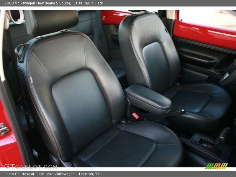 Salsa Red / Black 2008 Volkswagen New Beetle S Coupe