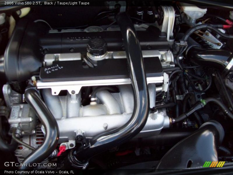 Black / Taupe/Light Taupe 2006 Volvo S80 2.5T