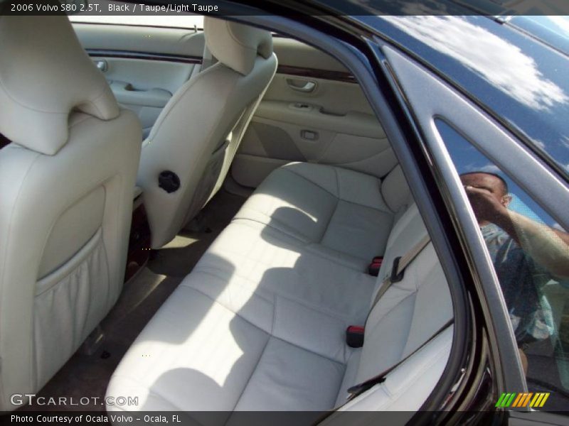 Black / Taupe/Light Taupe 2006 Volvo S80 2.5T