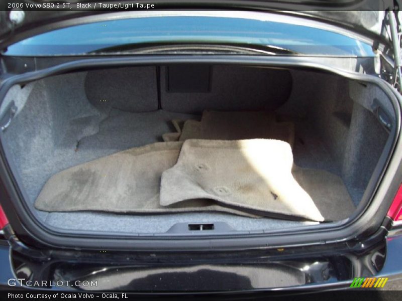 Black / Taupe/Light Taupe 2006 Volvo S80 2.5T