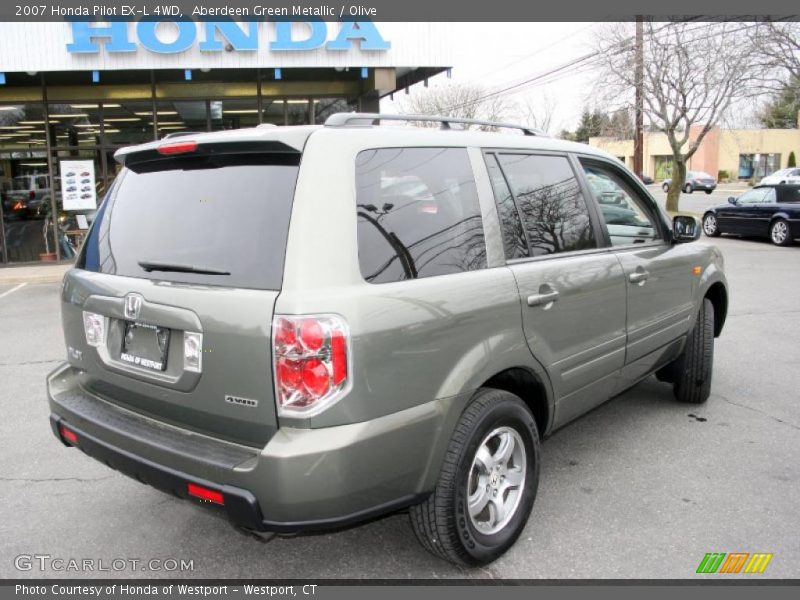 Aberdeen Green Metallic / Olive 2007 Honda Pilot EX-L 4WD