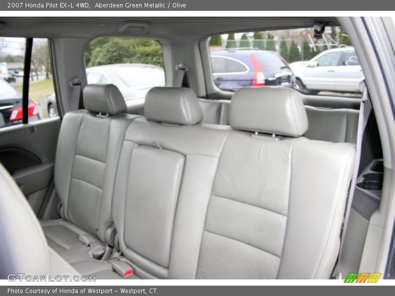 Aberdeen Green Metallic / Olive 2007 Honda Pilot EX-L 4WD