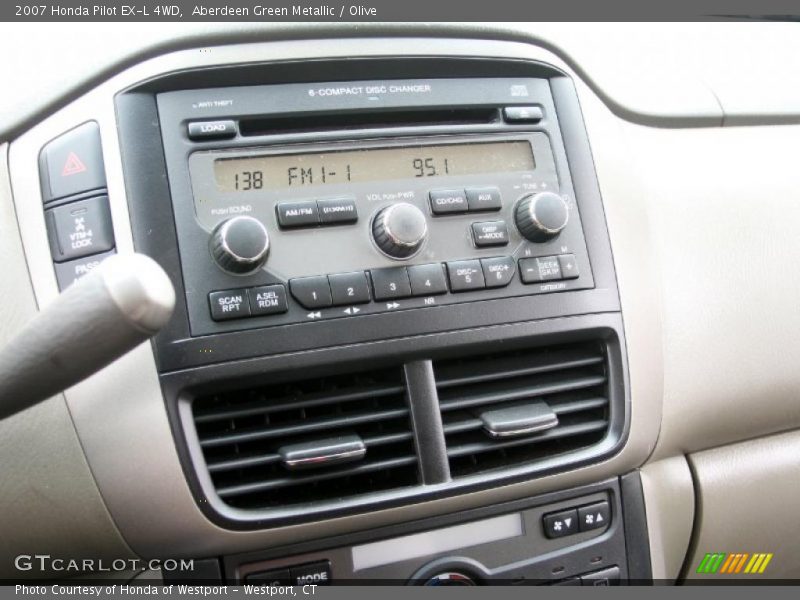 Aberdeen Green Metallic / Olive 2007 Honda Pilot EX-L 4WD