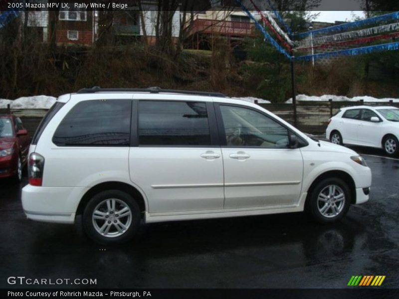 Rally White / Beige 2005 Mazda MPV LX