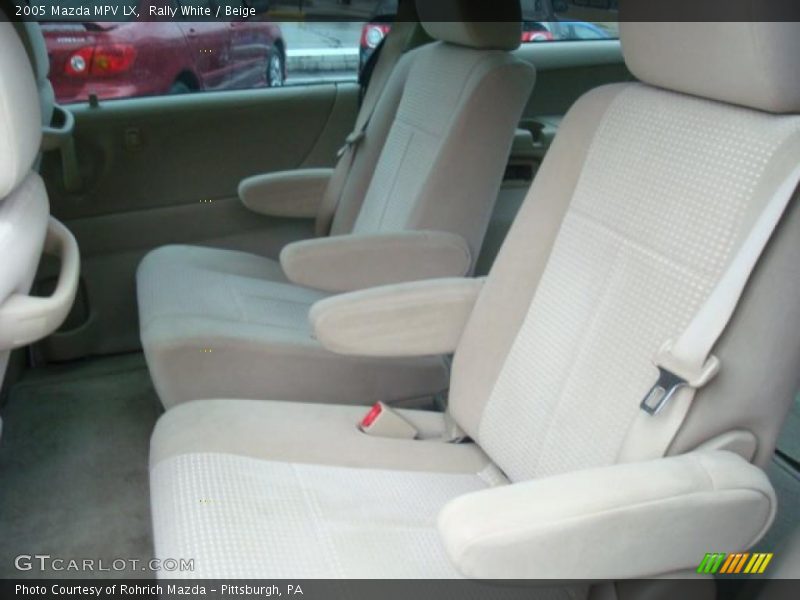 Rally White / Beige 2005 Mazda MPV LX