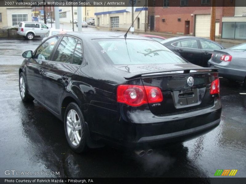 Black / Anthracite 2007 Volkswagen Jetta Wolfsburg Edition Sedan