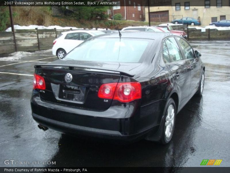 Black / Anthracite 2007 Volkswagen Jetta Wolfsburg Edition Sedan