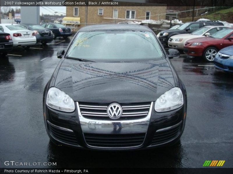 Black / Anthracite 2007 Volkswagen Jetta Wolfsburg Edition Sedan