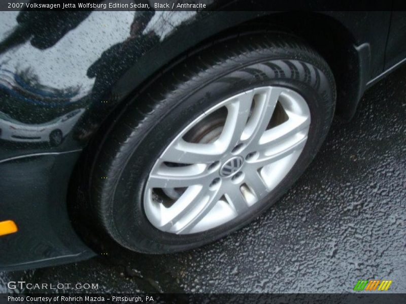 Black / Anthracite 2007 Volkswagen Jetta Wolfsburg Edition Sedan