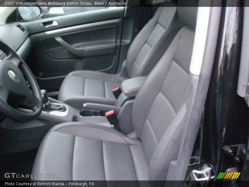 Black / Anthracite 2007 Volkswagen Jetta Wolfsburg Edition Sedan