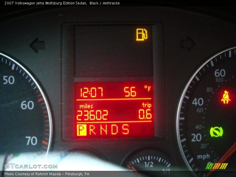 Black / Anthracite 2007 Volkswagen Jetta Wolfsburg Edition Sedan